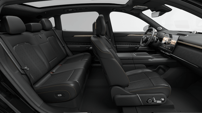 Zeekr 7X interior - rear